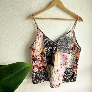 Shein Patterned Tank Top sz Large